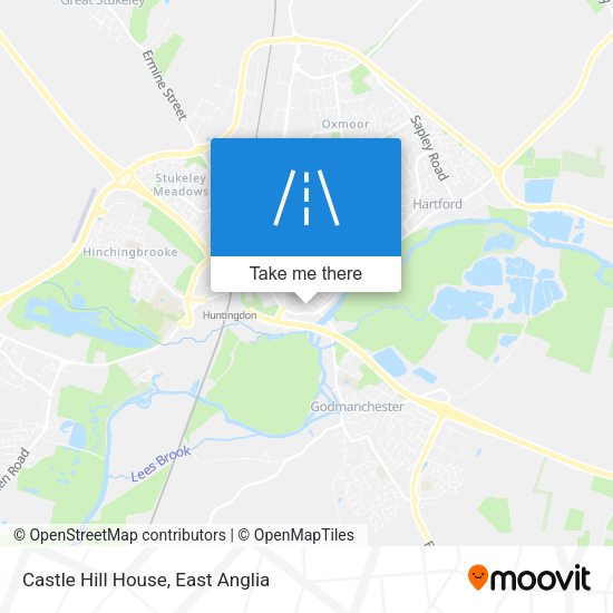 Castle Hill House map