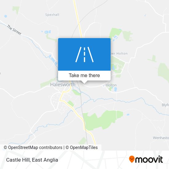 Castle Hill map