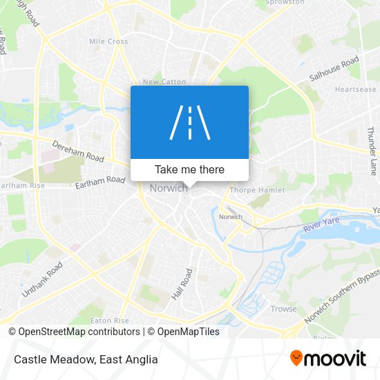 Castle Meadow map