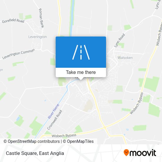 Castle Square map