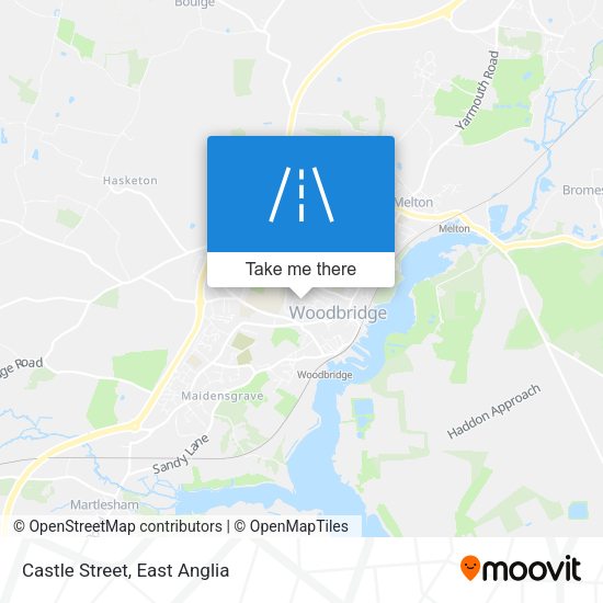 Castle Street map