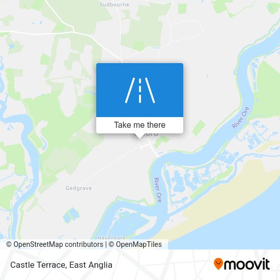 Castle Terrace map