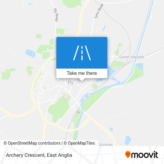 Archery Crescent map