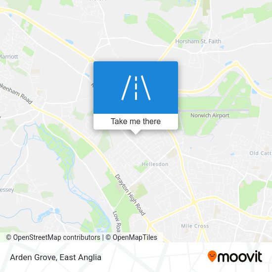 Arden Grove map