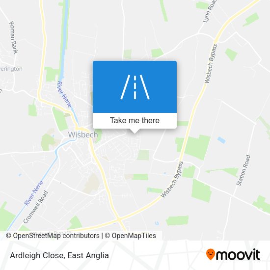 Ardleigh Close map