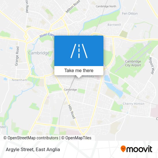 Argyle Street map