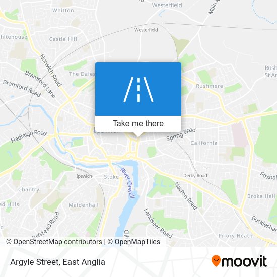 Argyle Street map