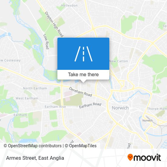 Armes Street map