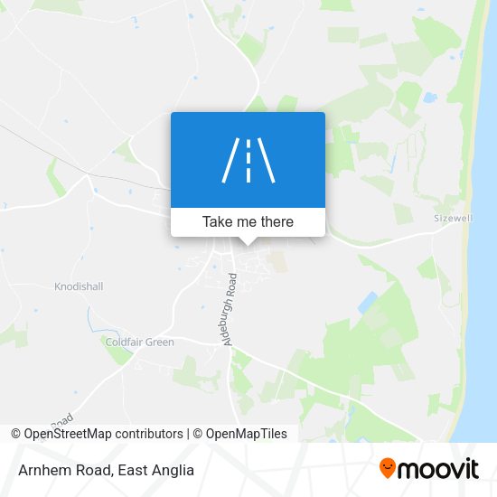 Arnhem Road map