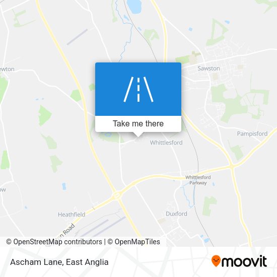 Ascham Lane map