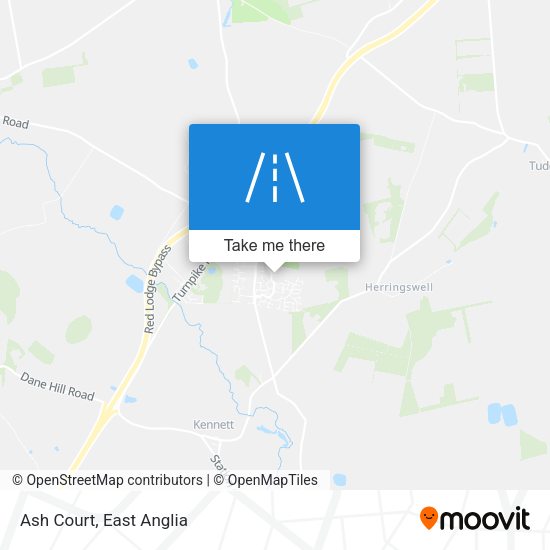 Ash Court map