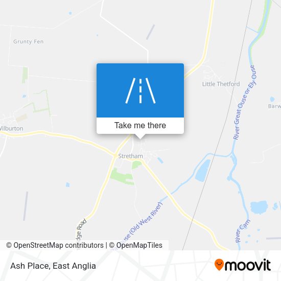 Ash Place map