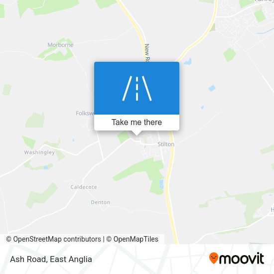 Ash Road map