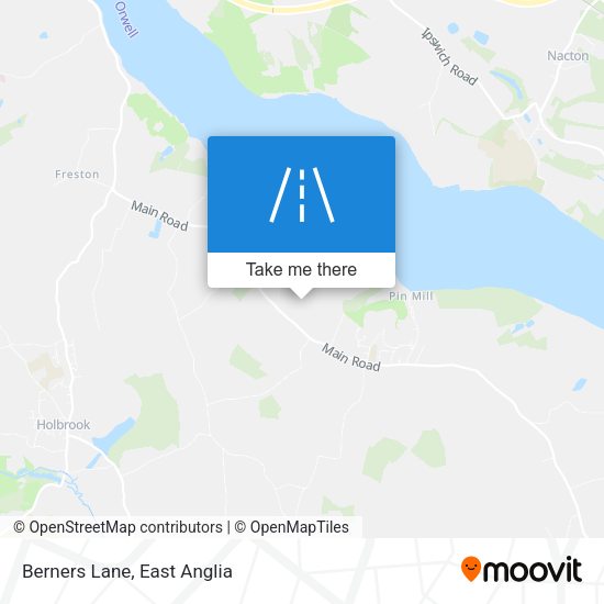 Berners Lane map