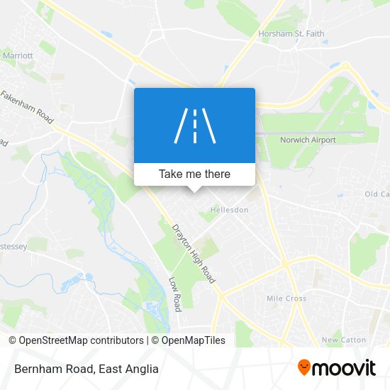 Bernham Road map