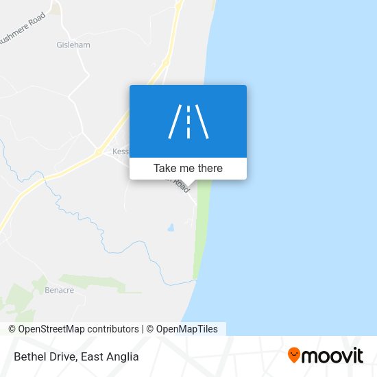Bethel Drive map
