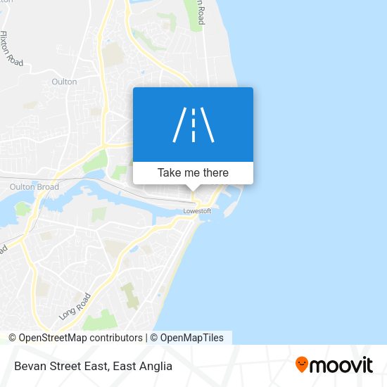 Bevan Street East map