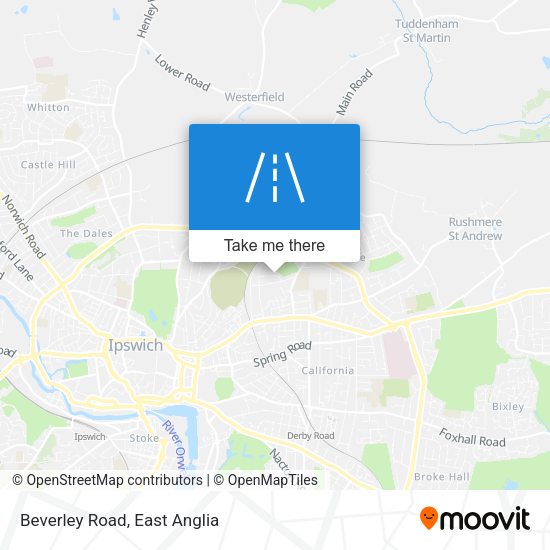 Beverley Road map
