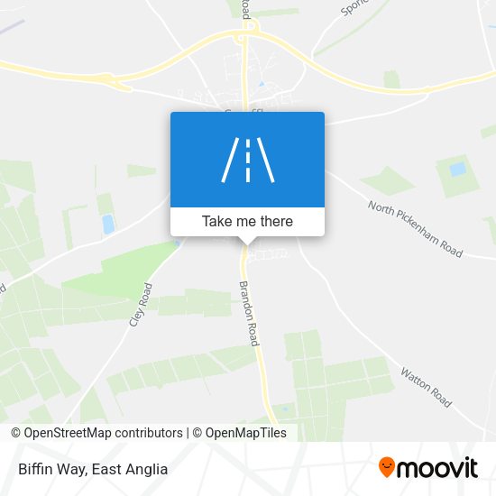 Biffin Way map
