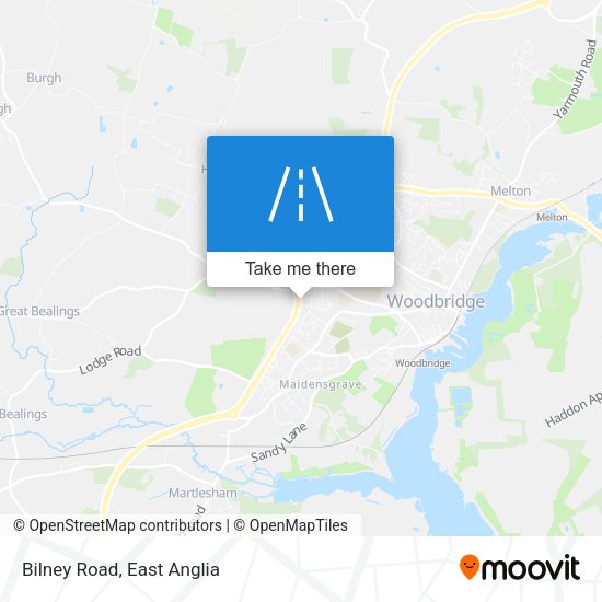 Bilney Road map