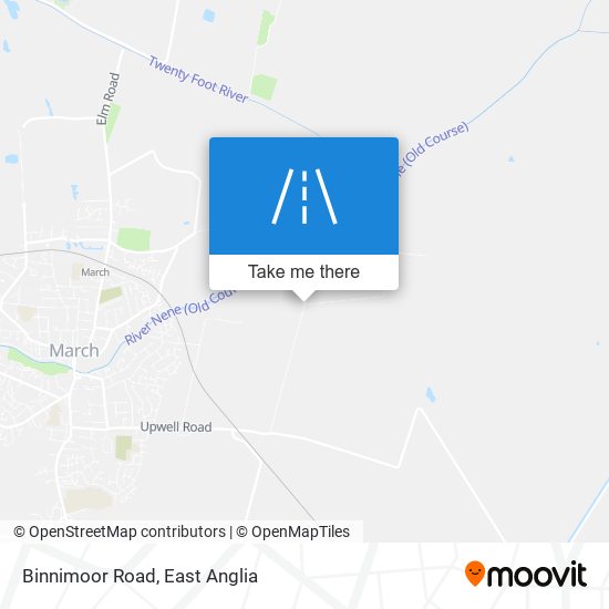 Binnimoor Road map