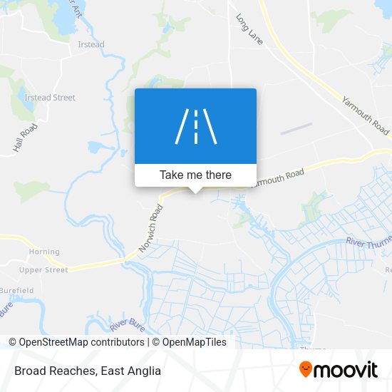 Broad Reaches map