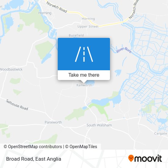 Broad Road map