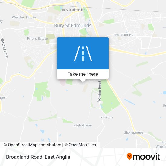 Broadland Road map