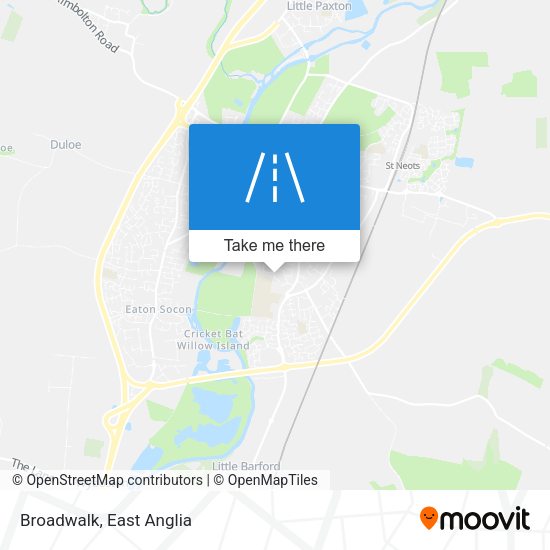 Broadwalk map