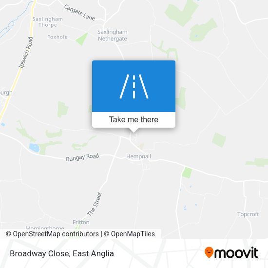 Broadway Close map
