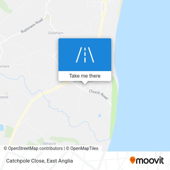 Catchpole Close map