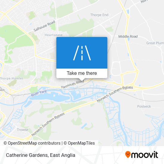 Catherine Gardens map