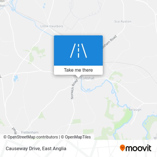 Causeway Drive map