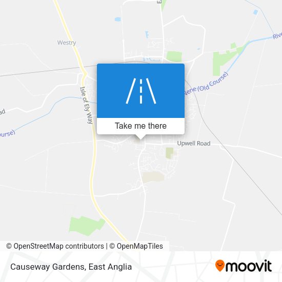 Causeway Gardens map