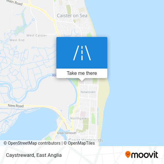 Caystreward map