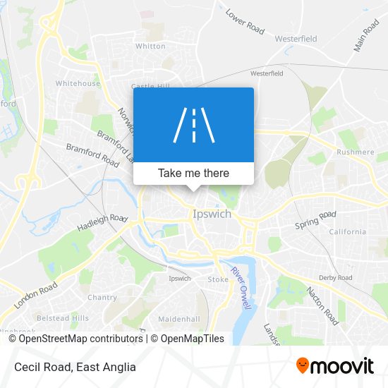 Cecil Road map