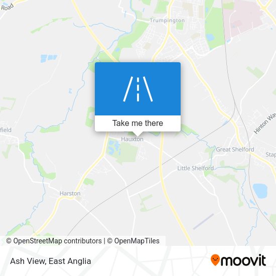 Ash View map