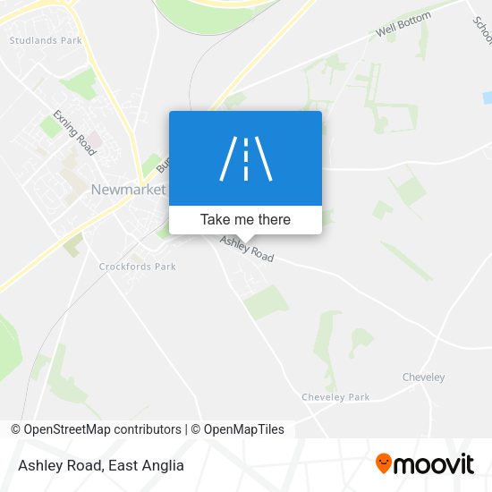 Ashley Road map