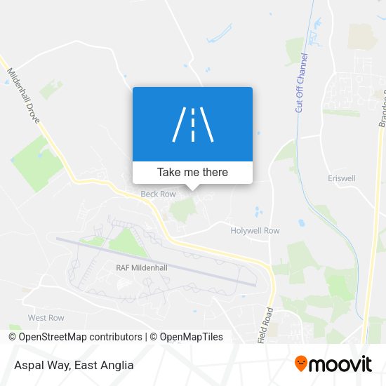 Aspal Way map
