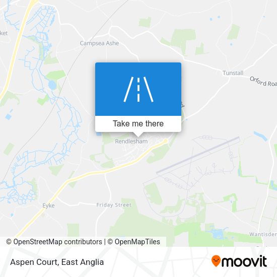 Aspen Court map