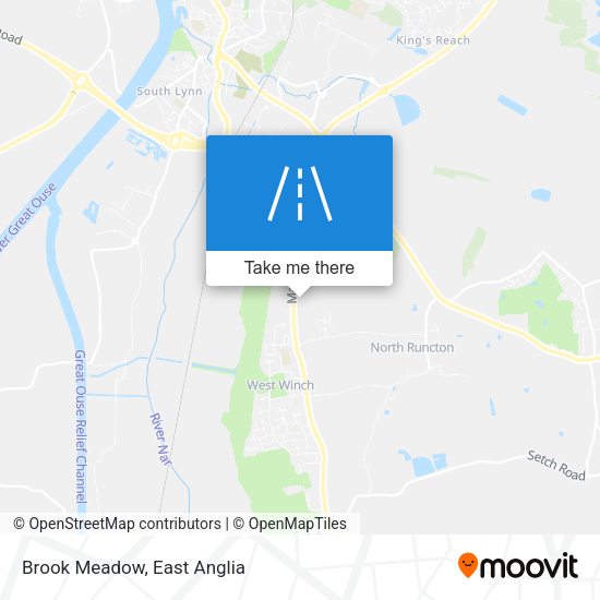 Brook Meadow map