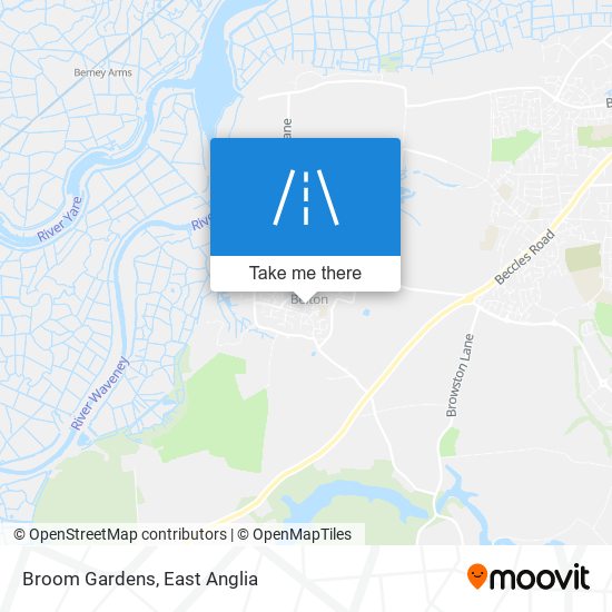 Broom Gardens map