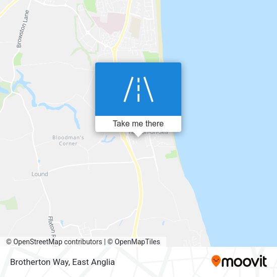 Brotherton Way map