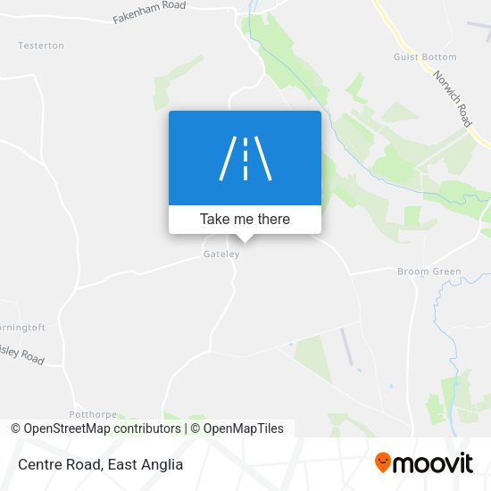 Centre Road map