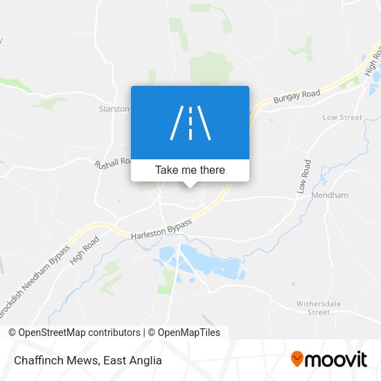 Chaffinch Mews map