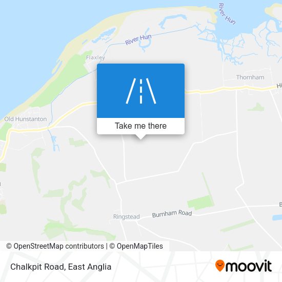 Chalkpit Road map