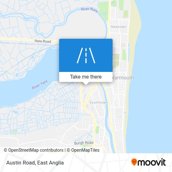 Austin Road map