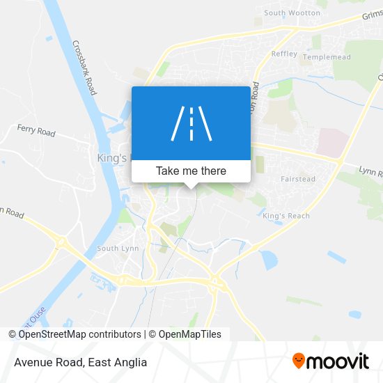 Avenue Road map