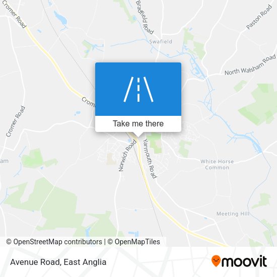 Avenue Road map