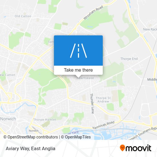 Aviary Way map